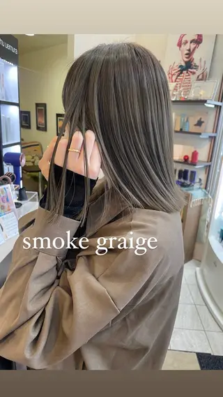 ミディアム カラー Colette HAIR所属・コレットヘアー 田中アヤノのヘアスタイル