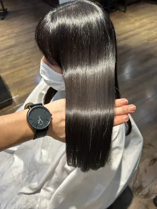 ロング cure船橋店所属・『美髪育成』田中 詩恩のヘアスタイル