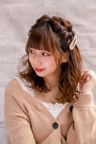 ヘアアレンジ 髪質改善サロン🌈 fee北千住　盛田のヘアスタイル