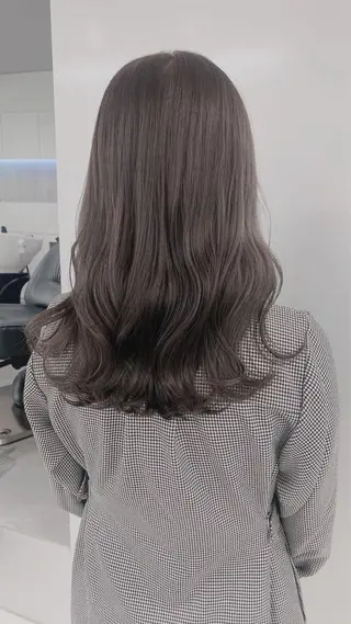 ロング カラー ☁️グレージュカラー TAKUYA☁️のヘアスタイル