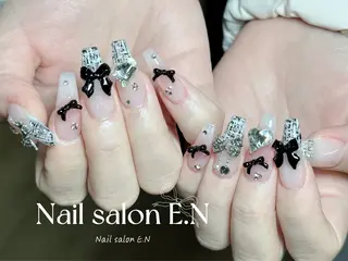 ネイル E.N🦋 長さ出し/持ち込みのネイルデザイン