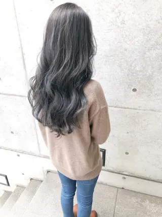 ロング カラー clomus所属・YUKA艶髪 🌸寛ぎ部屋のヘアスタイル