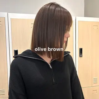 カラー 暖色カラー推し/ トヤエリコのヘアスタイル