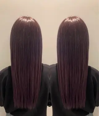 カラー miku/ 和歌山/艶髪カラーのヘアスタイル