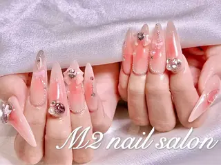 ネイル 長さだし専門店 M2　rikaのネイルデザイン