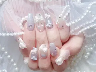 ネイル ゆうず🐾パラジェル 取扱店🤍のネイルデザイン