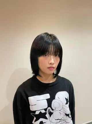 ミディアム カラー Riku 西荻窪/メンズカットのヘアスタイル