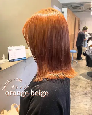 ミディアム ⋆*ブリーチカラ ー/愛佳.⋆𝜗𝜚のヘアスタイル