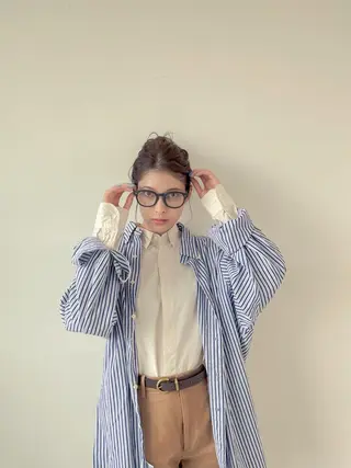 セミロング カラー Belle BIANCA所属・スギヤマ ショウゴのヘアスタイル