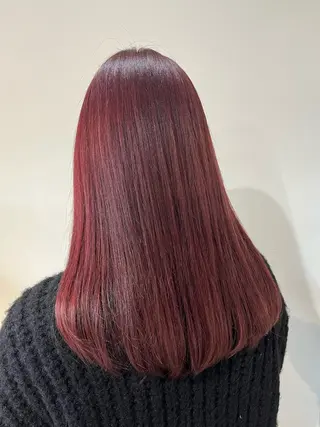 セミロング iroca所属・小久保 あかりのヘアスタイル