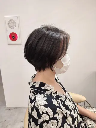 ショート 【似合わせ・レイヤー ・パーマ】海気のヘアスタイル