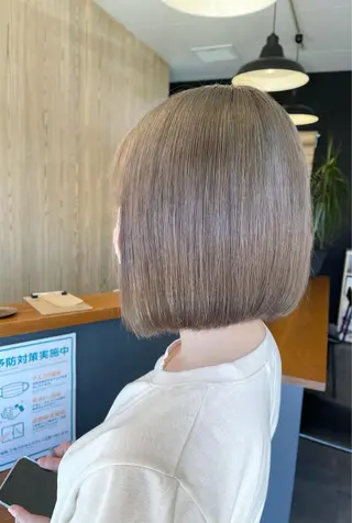 ミディアム カラー 韓国レイヤー髪質改善 💫Tomoya💫のヘアスタイル