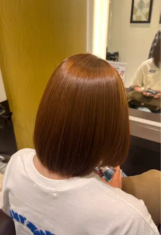 カラー 藤原 智恵のヘアスタイル