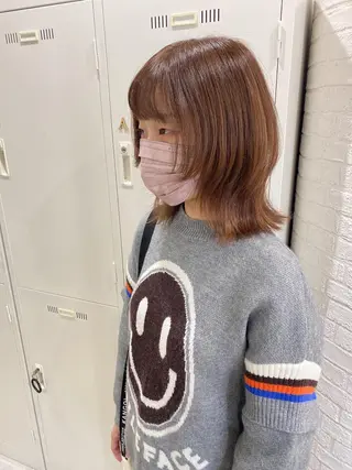 ミディアム Rubik's茶屋町 MARINのヘアスタイル
