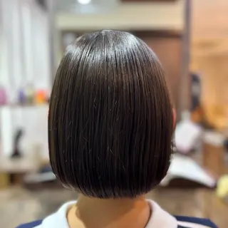 ミディアム しばた ゆらのヘアスタイル