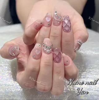 ネイル 長いだし/スカルプ/ パラシェルN.oneのネイルデザイン