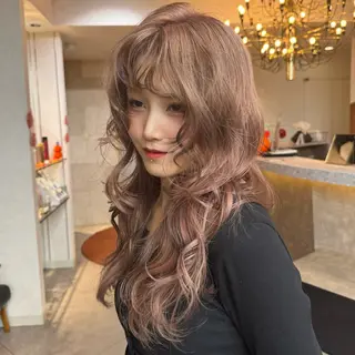 ロング カラー ✨韓国×艶髪✨ さきのヘアスタイル