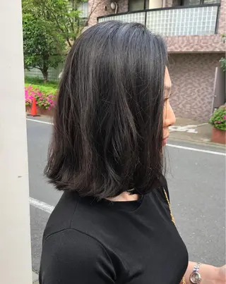 ミディアム カラー パーマ TACCA所属・伊藤 佳代子のヘアスタイル