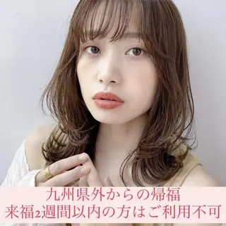 ミディアム Takahiro 髪質改善/縮毛矯正のヘアスタイル