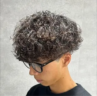 ショート パーマ メンズ 🖤Ayumi🖤 メンズ特化❤️‍🔥のヘアスタイル