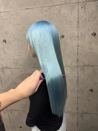 ロング カラー ハイトーン/ブリーチ /hikaruのヘアスタイル