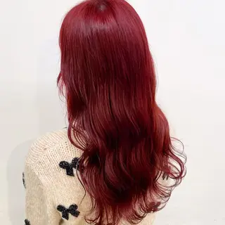 セミロング ARMONY 神宮前所属・コテ巻き風パーマ 🦋そま🦋のヘアスタイル