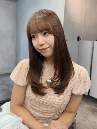 セミロング 髪質改善/艶髪 MINAMIのヘアスタイル