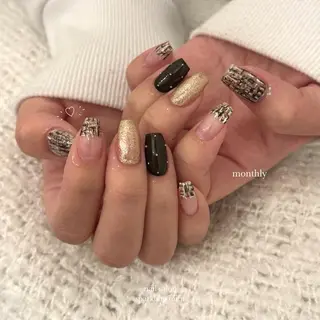 ネイル sparkling mint【スパークリングミント】所属・natsuki 🎀💎モデル様募集のネイルデザイン