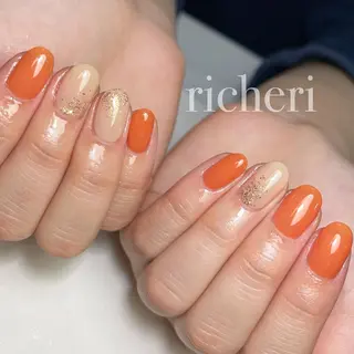ミディアム ネイル richeri beautyのネイルデザイン