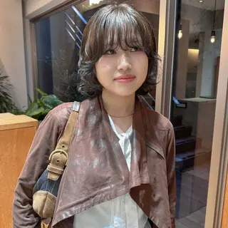 ショート パーマ 大橋 芽衣のヘアスタイル