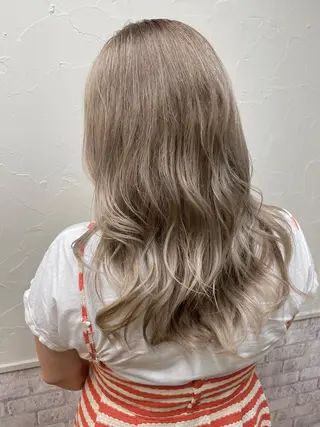 ロング カラー 髪質改善/レイヤー ストウシンゴのヘアスタイル