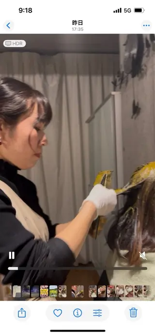 ヘナとフェイシャルのサロン　＆N所属・＆N Natsukoのヘアスタイル