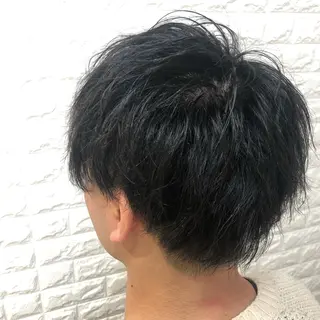 ショート パーマ メンズ 北脇 健治のヘアスタイル