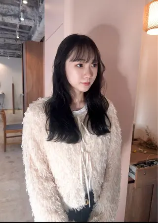 ロング カラー ヘアアレンジ 🎀suzuna 透明感colorのヘアスタイル