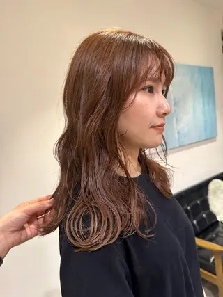 セミロング Dreap所属・Dreap chikakoのヘアスタイル