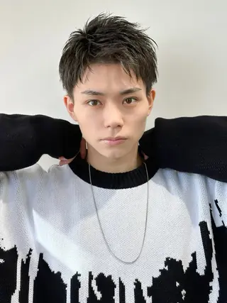 ショート ACES所属・メンズ/渋谷/ かわかみひかるのヘアスタイル