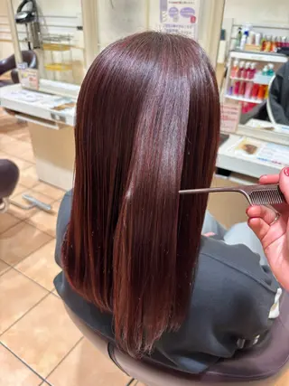 セミロング 🌺BASSA久米川 Aika🌺のヘアスタイル