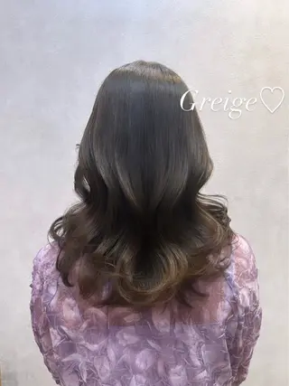 ミディアム カラー ヘアアレンジ 🩷韓国ヘア/ヨシン モリ🩷Maikaのヘアスタイル