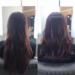 ミディアム カラー 西野 美空🍊のヘアスタイル