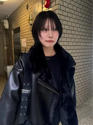 ショート カラー natsune /レイヤーカットのヘアスタイル