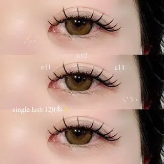 マツエク・マツパ 金子 心咲のマツエク・マツパデザイン