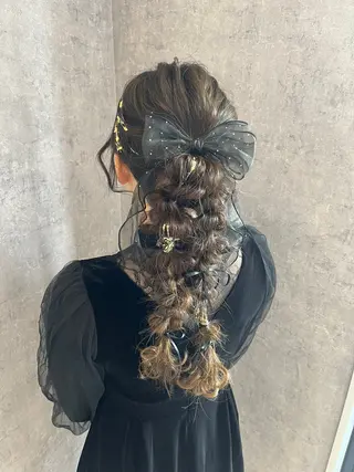 ロング hair garden root所属・比企 萌々華のヘアスタイル