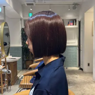 ミディアム 髪質改善/ボブ /韓国/erikoのヘアスタイル