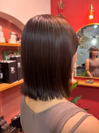 ミディアム 大久保 愛のヘアスタイル