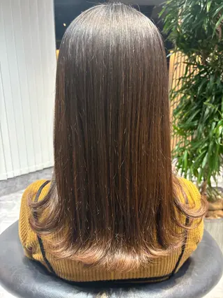 セミロング LYNDA所属・仙台/LYNDA/ 艶カラー/chikaのヘアスタイル