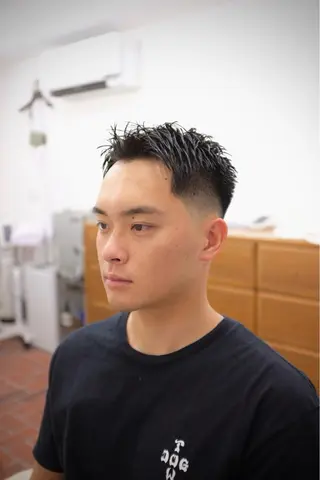 ショート past and new所属・田島 塁のヘアスタイル