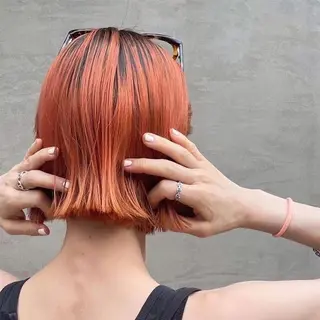 ミディアム カラー パーマ ヘアアレンジ メンズ キッズ ✴︎UNU ✴︎モエカのヘアスタイル