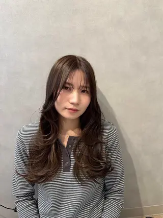 ロング カラー NOAHL 上尾店のヘアスタイル