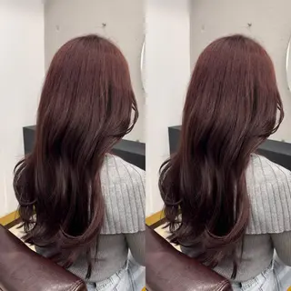 ロング ユイ 別府ですのヘアスタイル