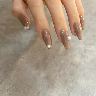 ネイル Ray. ／綺麗目ニュアンスのネイルデザイン